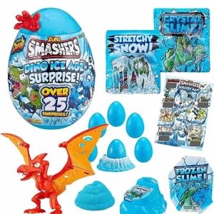 ZURU Smashers Dino Ice Age Surprise Egg Over 25 Surprises Series 3 Dino . New